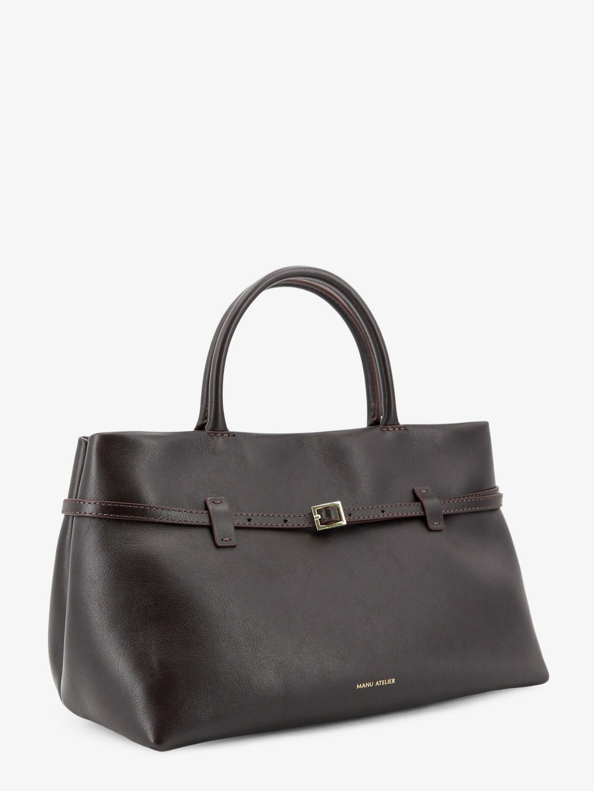 Manu Atelier Women's Le Cambon Leather Handbag Brown