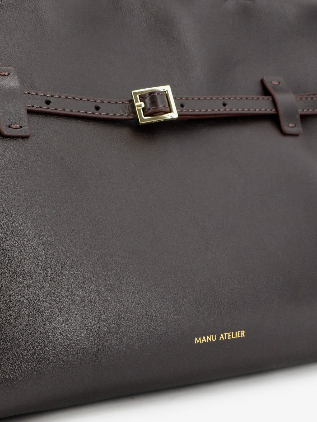 Manu Atelier Women's Le Cambon Leather Handbag Brown