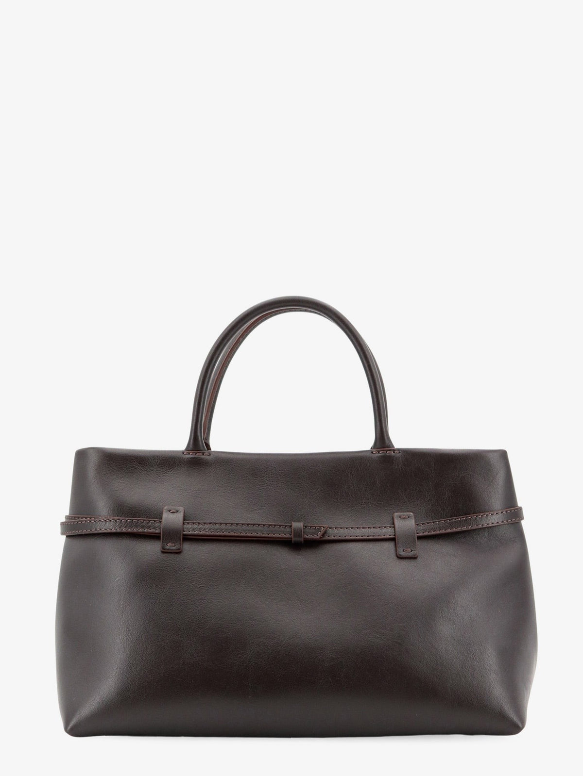 Manu Atelier Women's Le Cambon Leather Handbag Brown