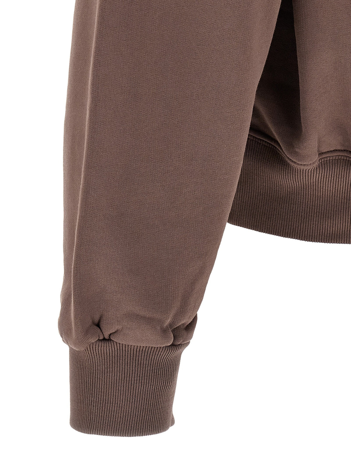 JACQUEMUS Le Camionneur Gros Grain Sweatshirt Brown