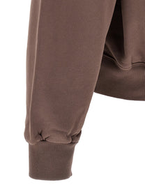 JACQUEMUS Le Camionneur Gros Grain Sweatshirt Brown