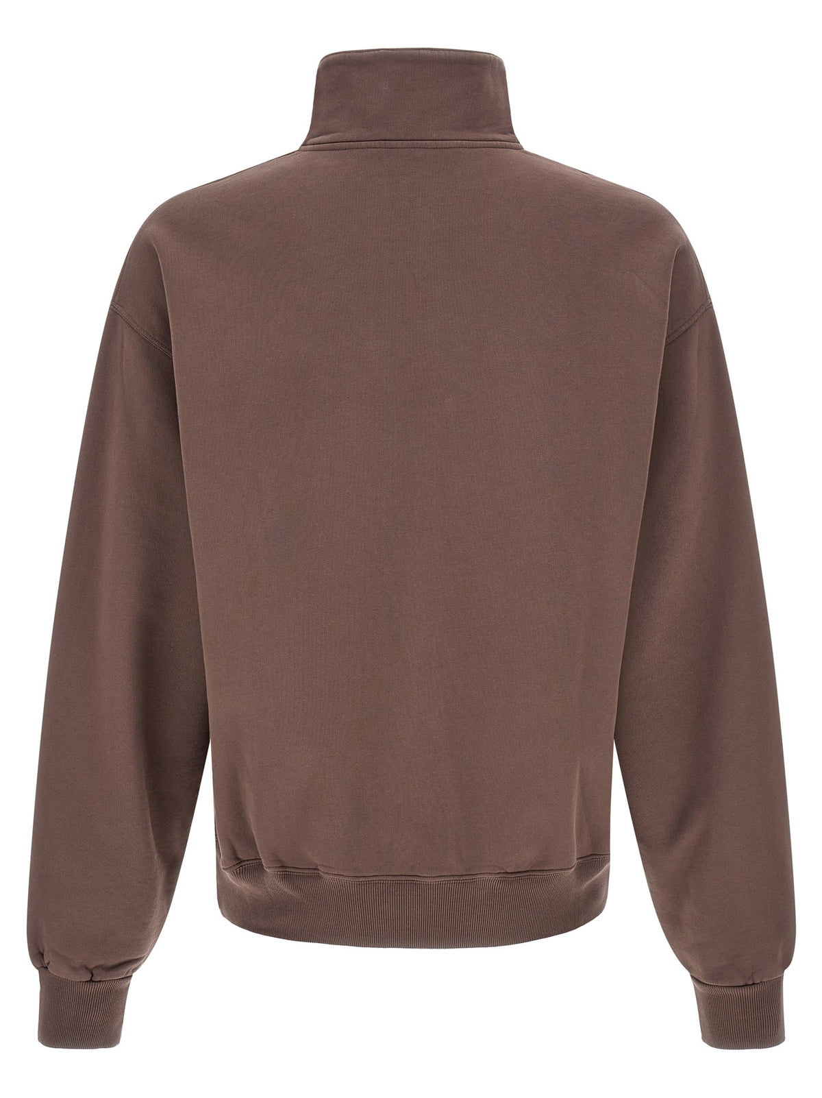 JACQUEMUS Le Camionneur Gros Grain Sweatshirt Brown