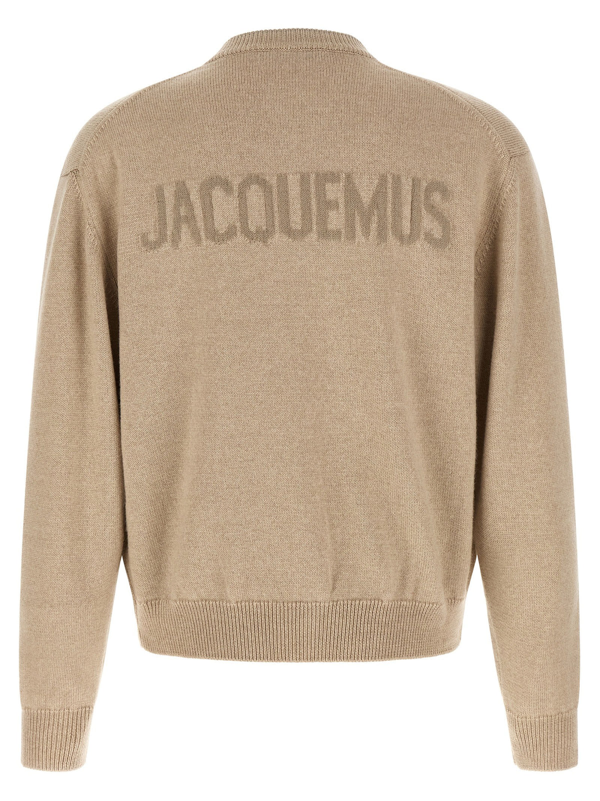JACQUEMUS Le Cardigan Moulin Cardigan Beige