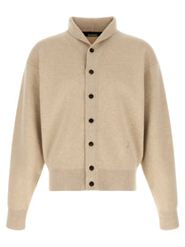 JACQUEMUS Le Cardigan Pelota Cardigan Beige