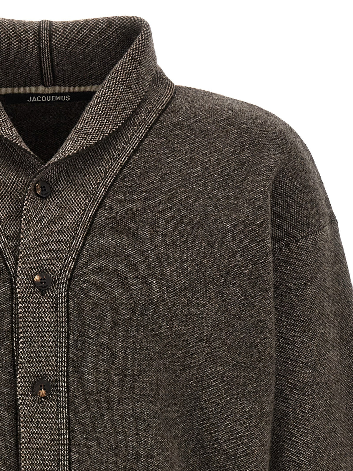 JACQUEMUS Le Cardigan Pelota Cardigan Brown