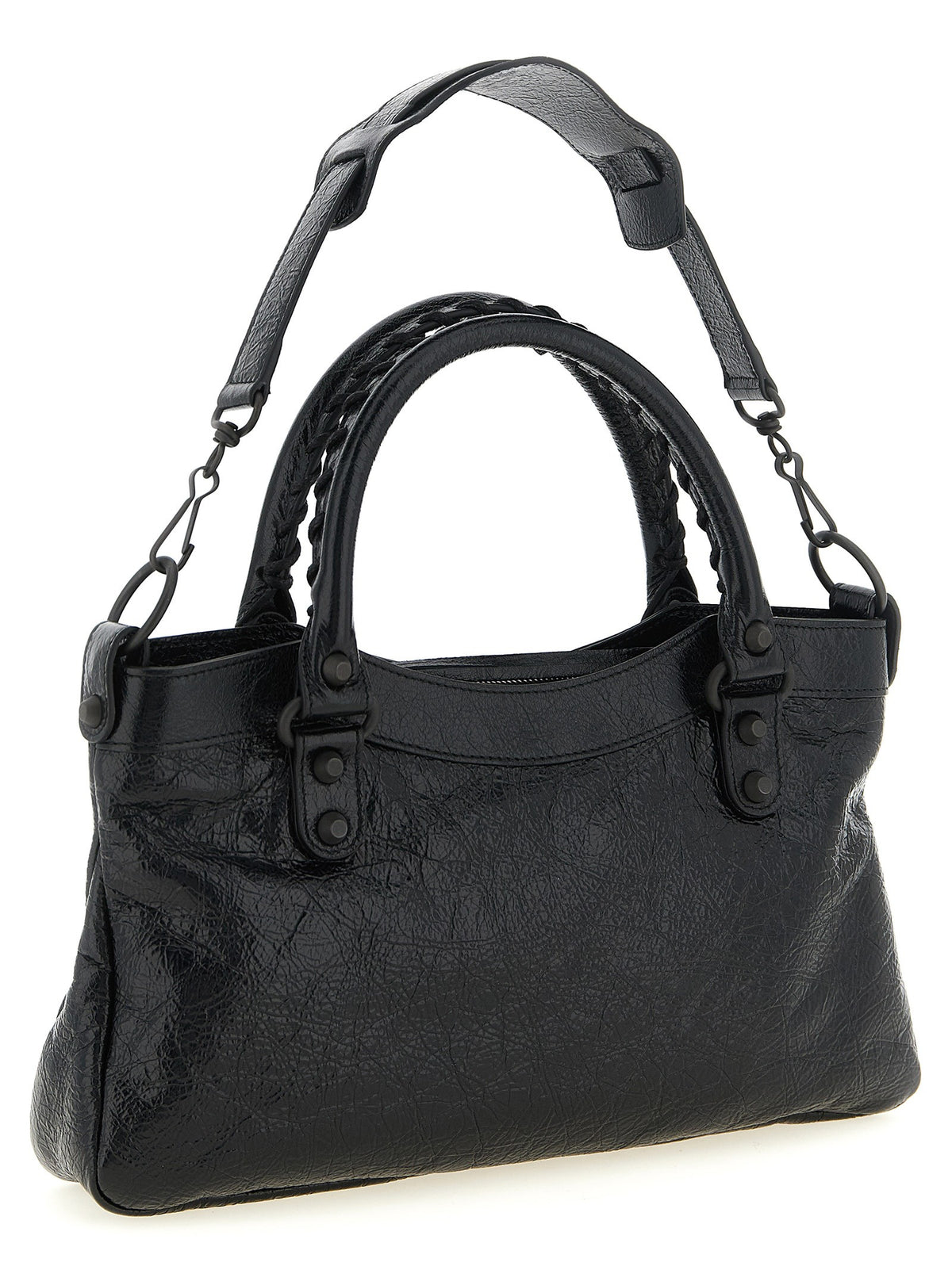 Balenciaga Le City First Crossbody Bag Black, view 2