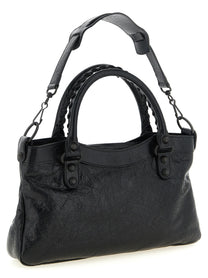 Balenciaga Le City First Crossbody Bag Black, view 2