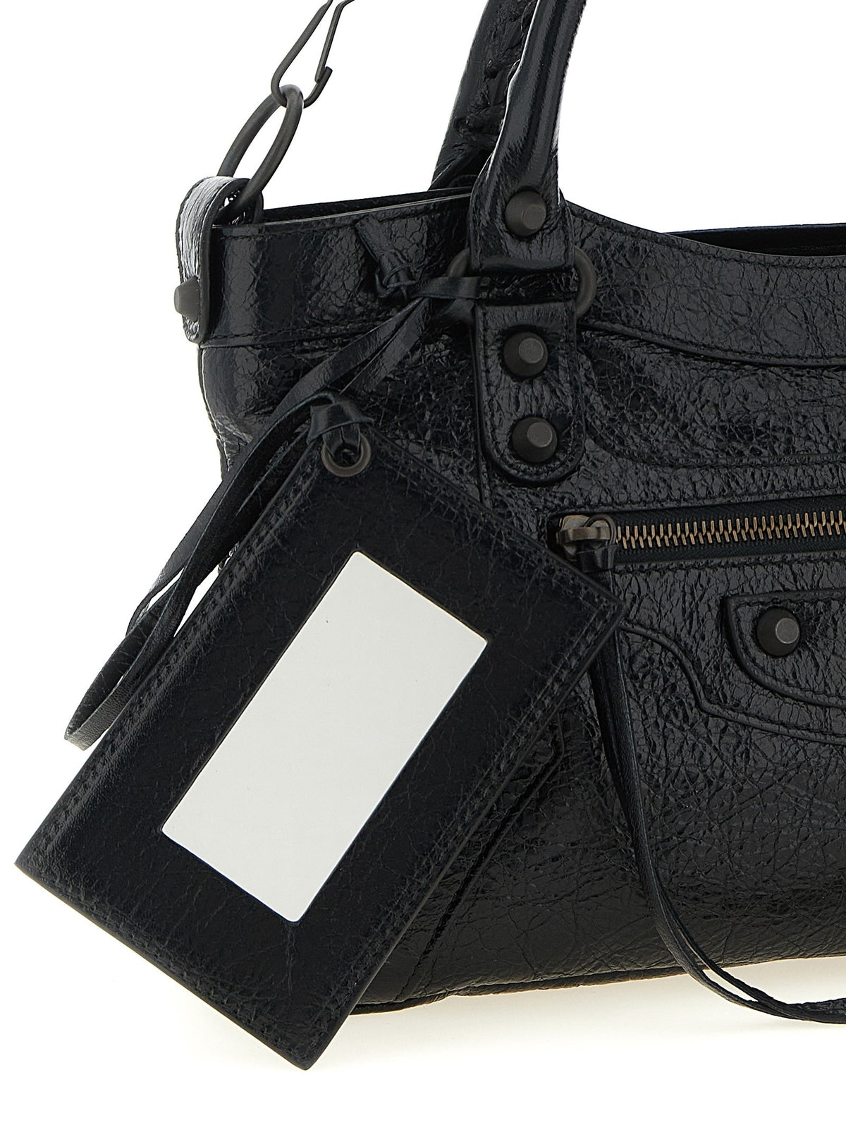 Balenciaga Le City First Crossbody Bag Black, view 3