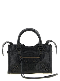 Balenciaga Le City Nano Handbag Black