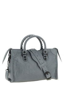 Balenciaga Le City Handbag Grey