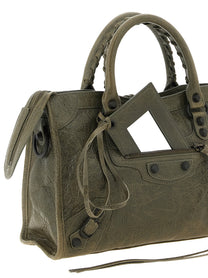 Balenciaga Le City Handbag Green
