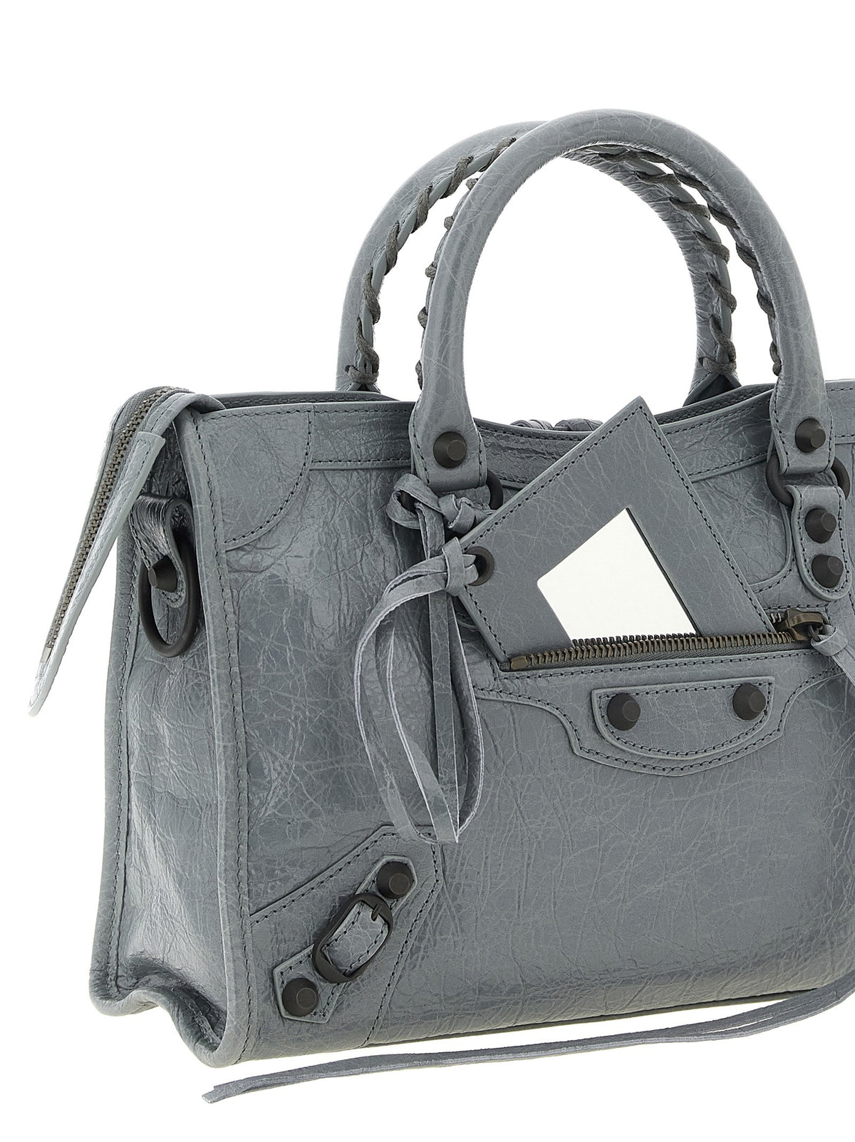 Balenciaga Le City Handbag Grey
