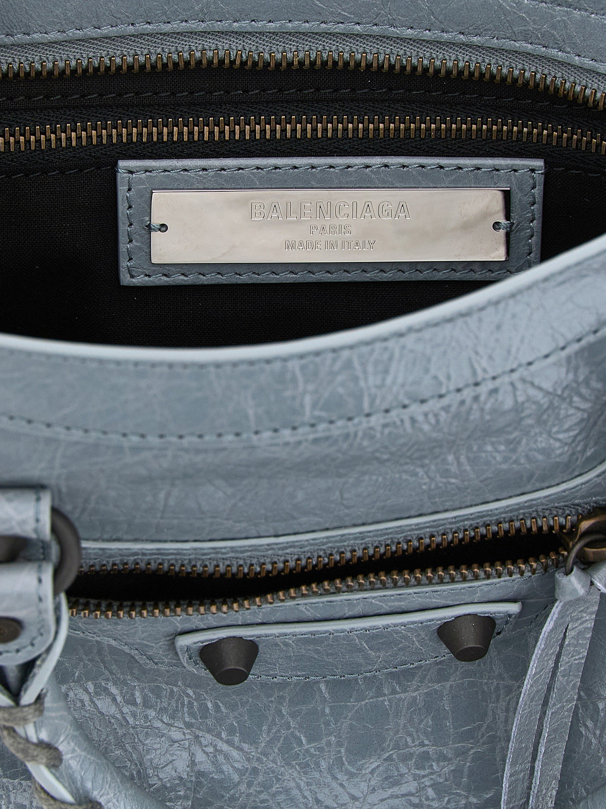 Balenciaga Le City Handbag Grey