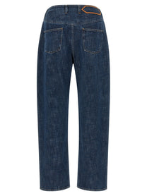 JACQUEMUS Le De Nîmes Tempo Jeans Blue