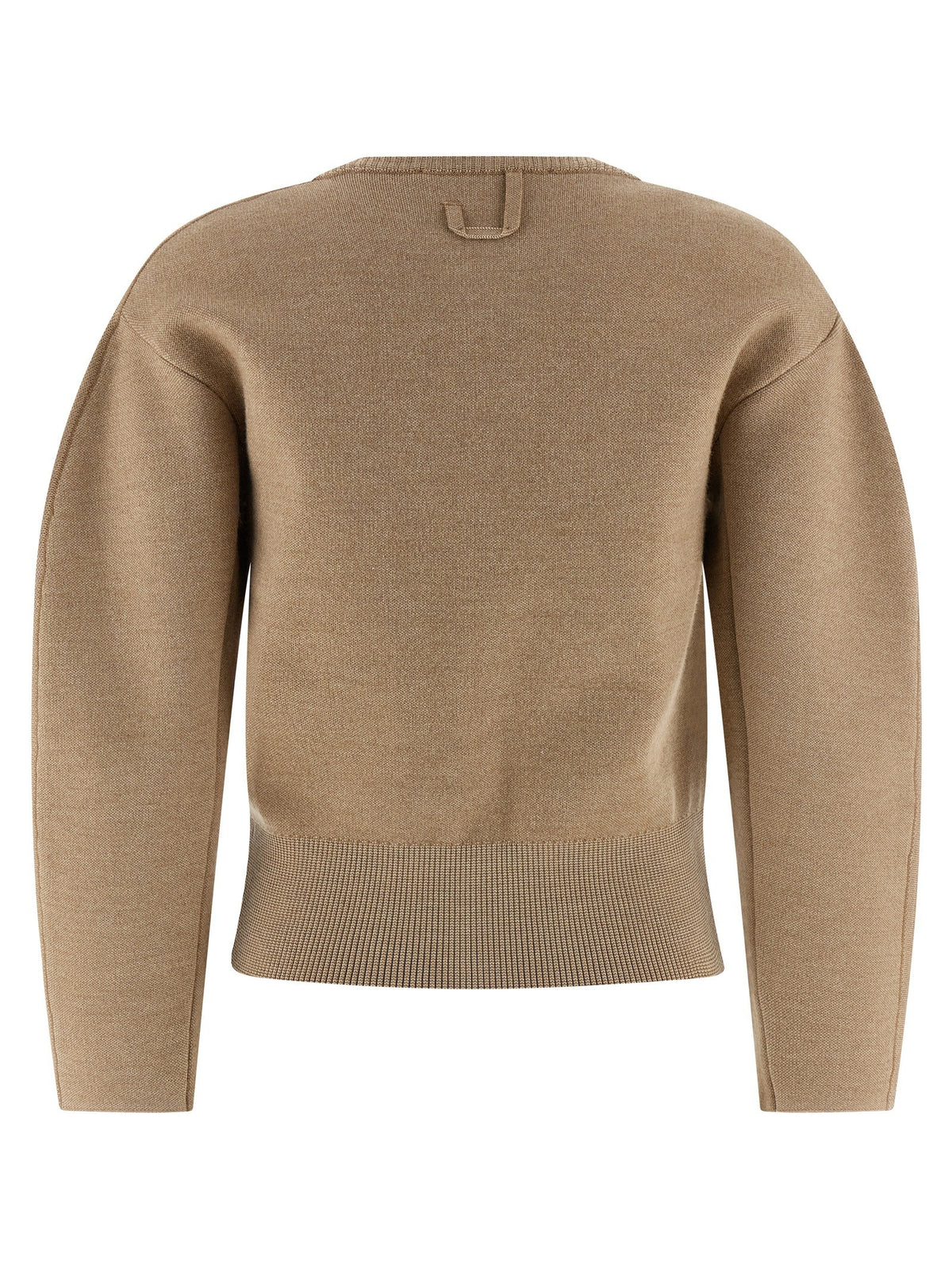 JACQUEMUS Le Gilet Doppio Cardigan Beige
