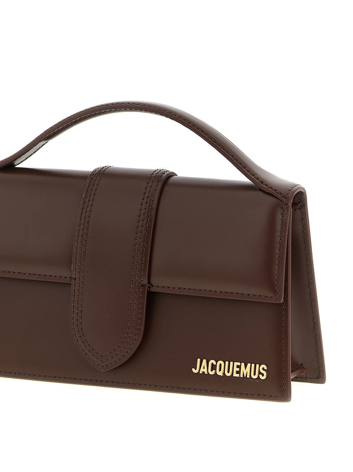JACQUEMUS Le Grand Bambino Handbag Brown