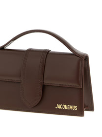 JACQUEMUS Le Grand Bambino Handbag Brown