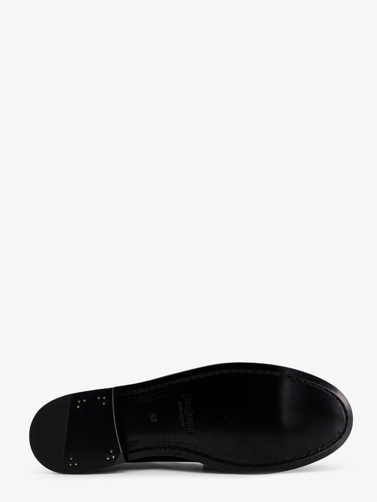 Saint Laurent Men's Le Loafer Leather Loafer Black