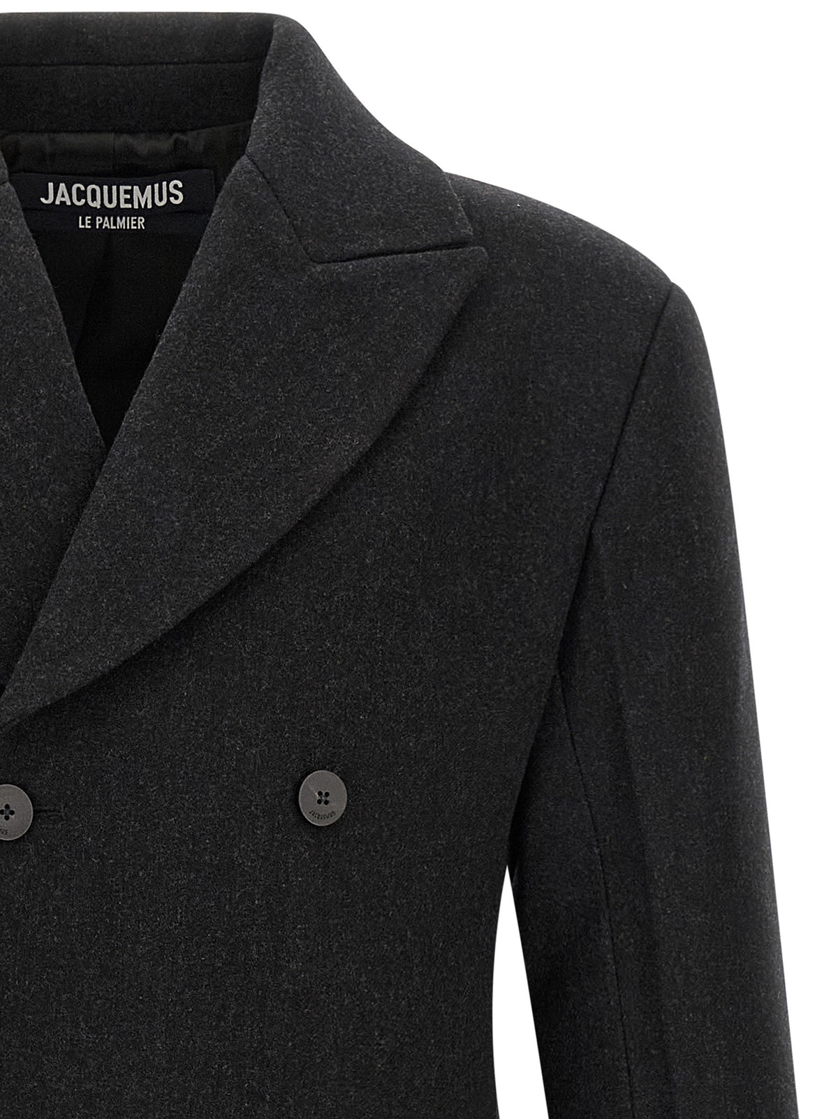 JACQUEMUS Le Manteau Tailleur Coat Grey