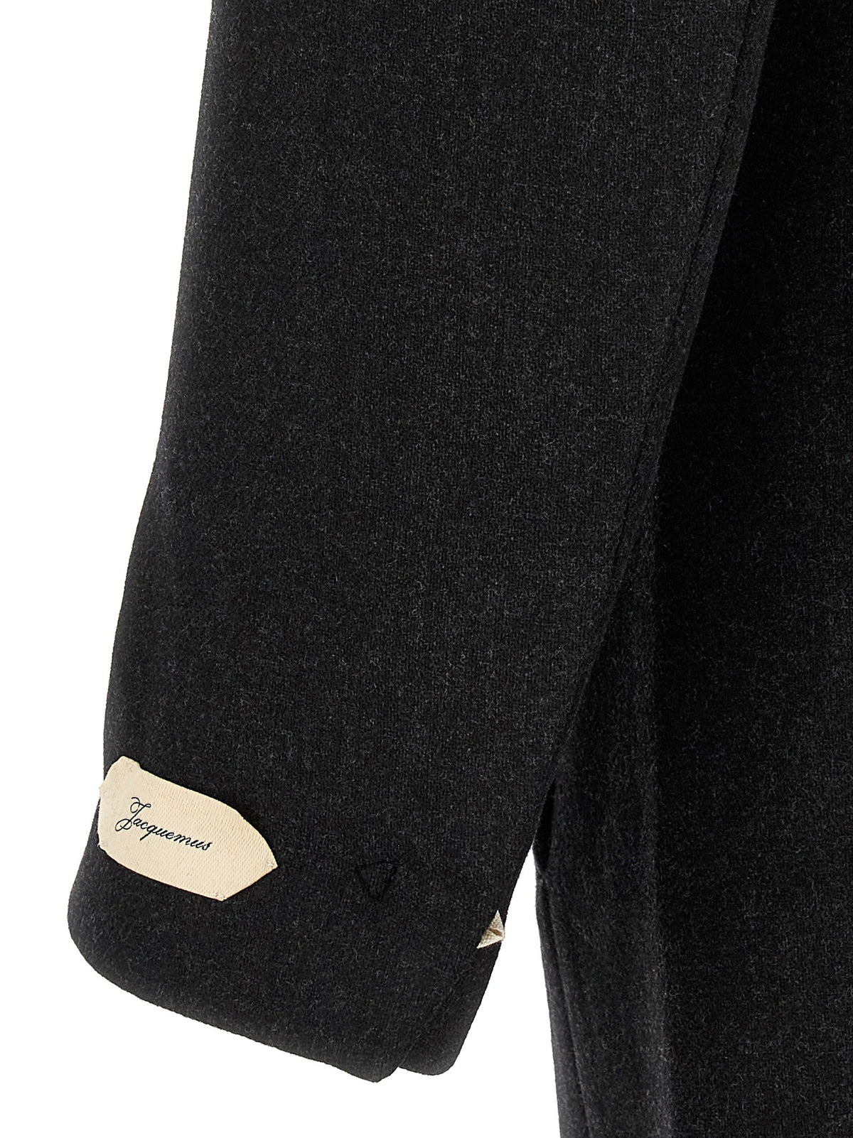 JACQUEMUS Le Manteau Tailleur Coat Grey