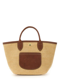 Longchamp Women's LE Pliage Collection XS Basket Bag Brown