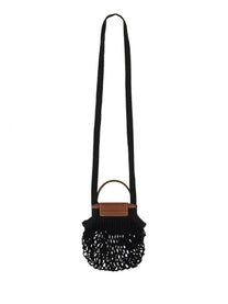 Longchamp Women's LE Pliage Filet Mini Bag Black