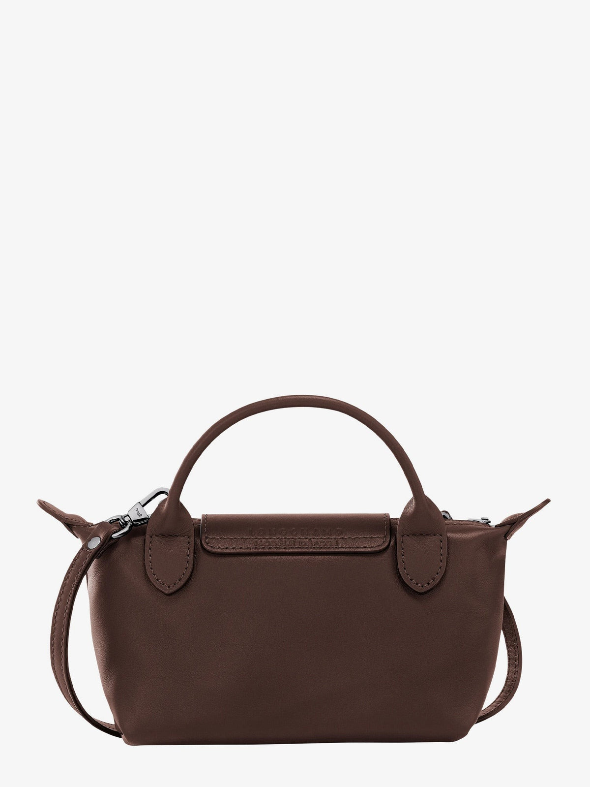 Longchamp Women's Le Pliage Xtra Leather Shoulder Bag Brown
