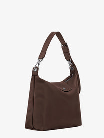Longchamp Women's Le Pliage Xtra Medium Leather Shoulder Bag Brown