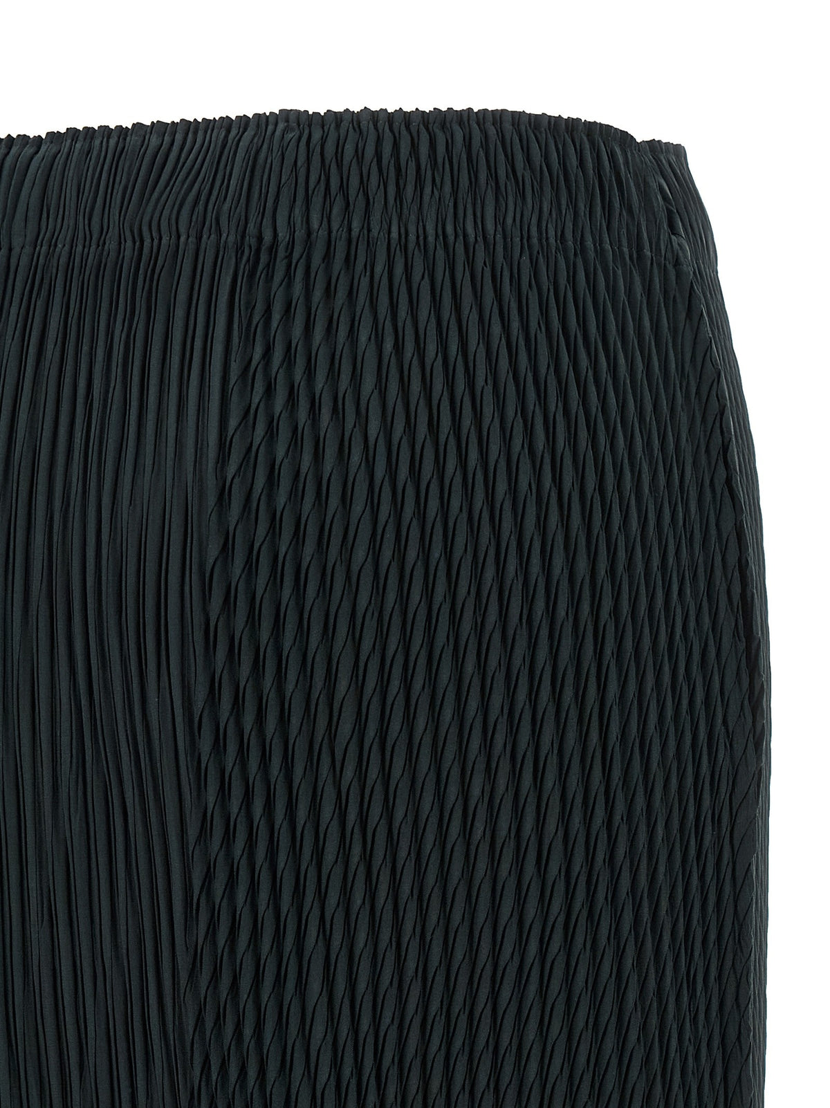 ISSEY MIYAKE Leaf Pleats Skirt Blue, view 4