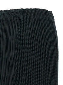 ISSEY MIYAKE Leaf Pleats Skirt Blue, view 4