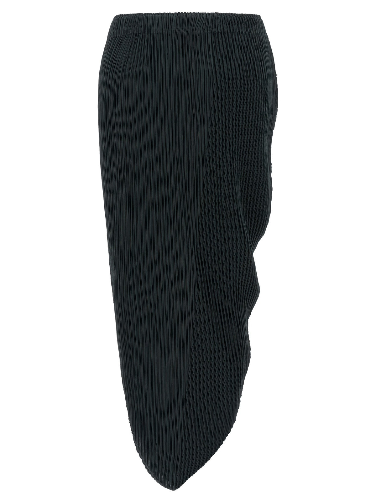 ISSEY MIYAKE Leaf Pleats Skirt Blue, view 2