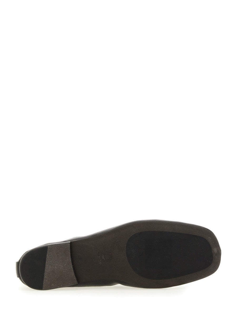 Dries Van Noten Women's Leather Ballerina Black