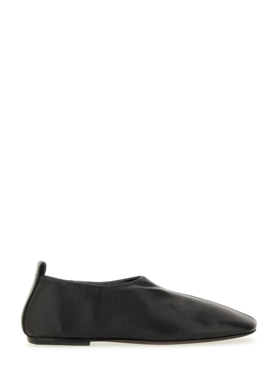 Dries Van Noten Women's Leather Ballerina Black