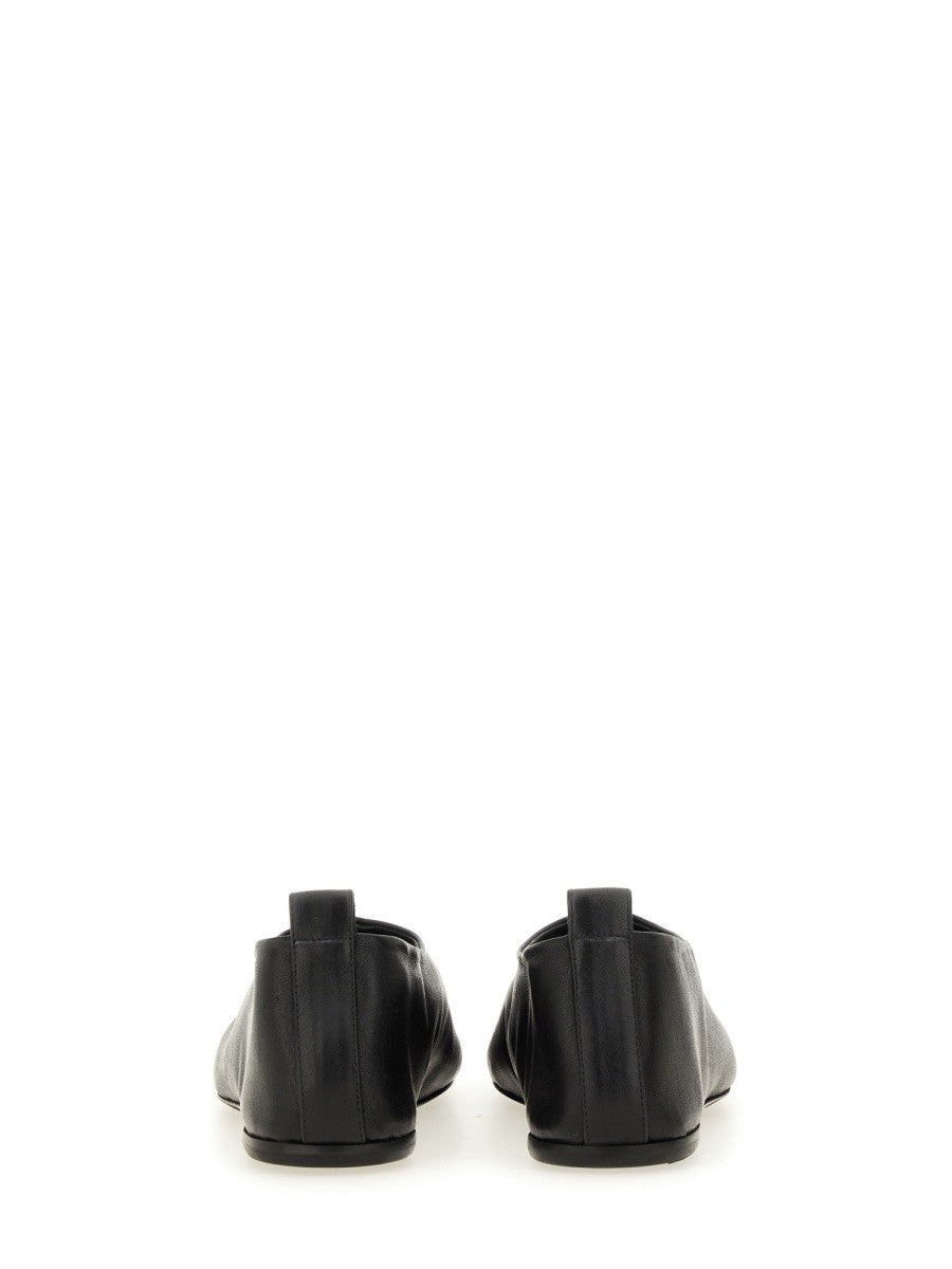 Dries Van Noten Women's Leather Ballerina Black