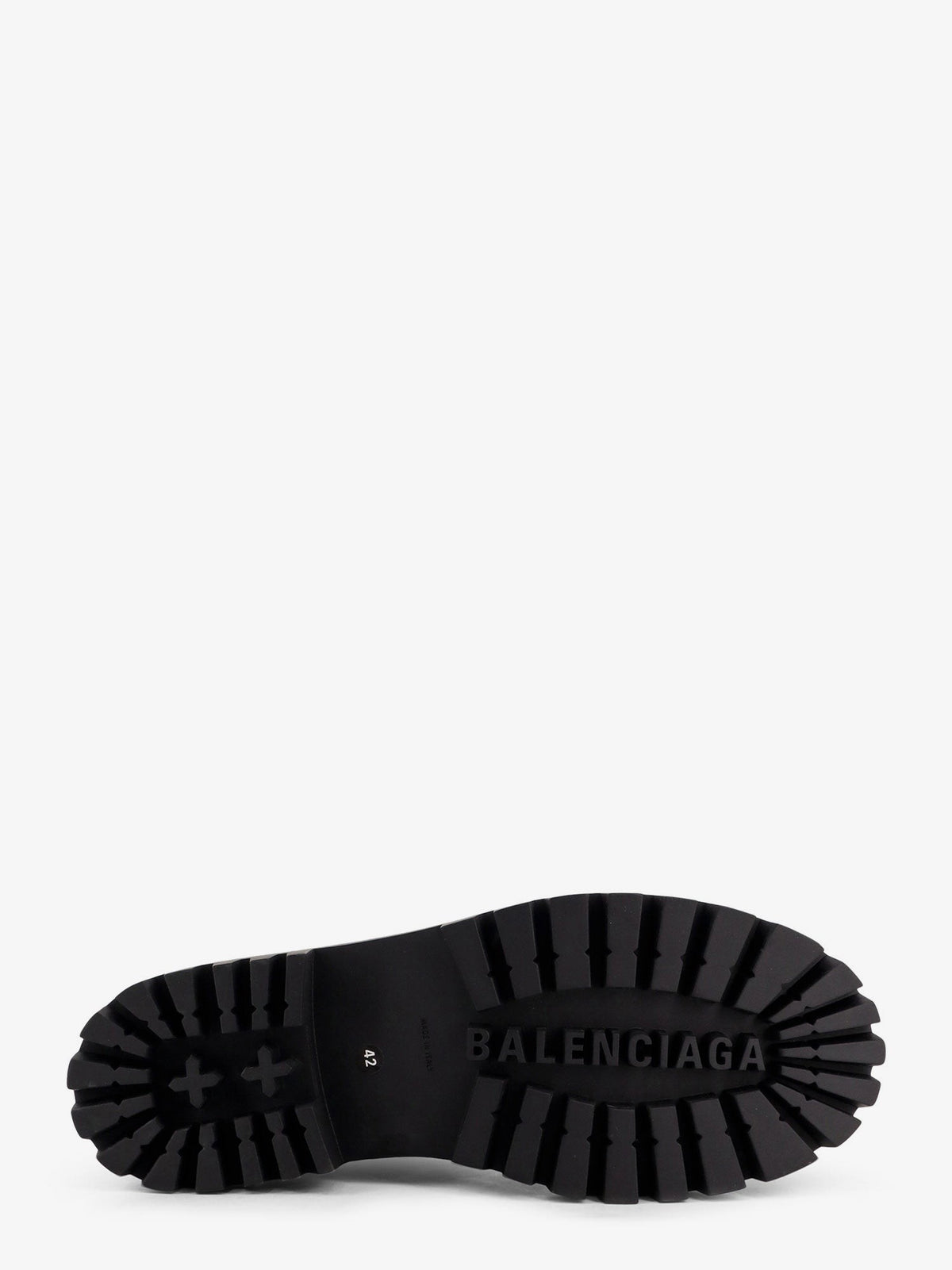 Balenciaga Men's Leather Boots Black