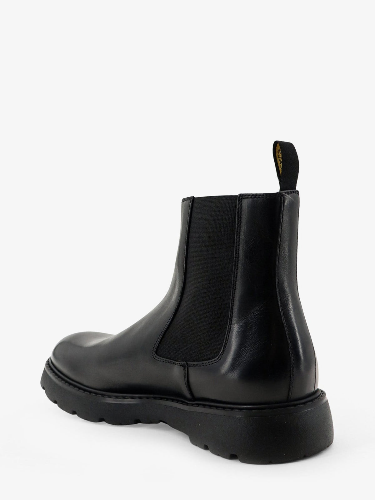 Doucal's Men's Leather Boots Black