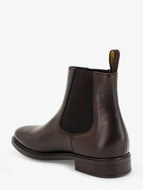 Doucal's Men's Leather Boots Gold