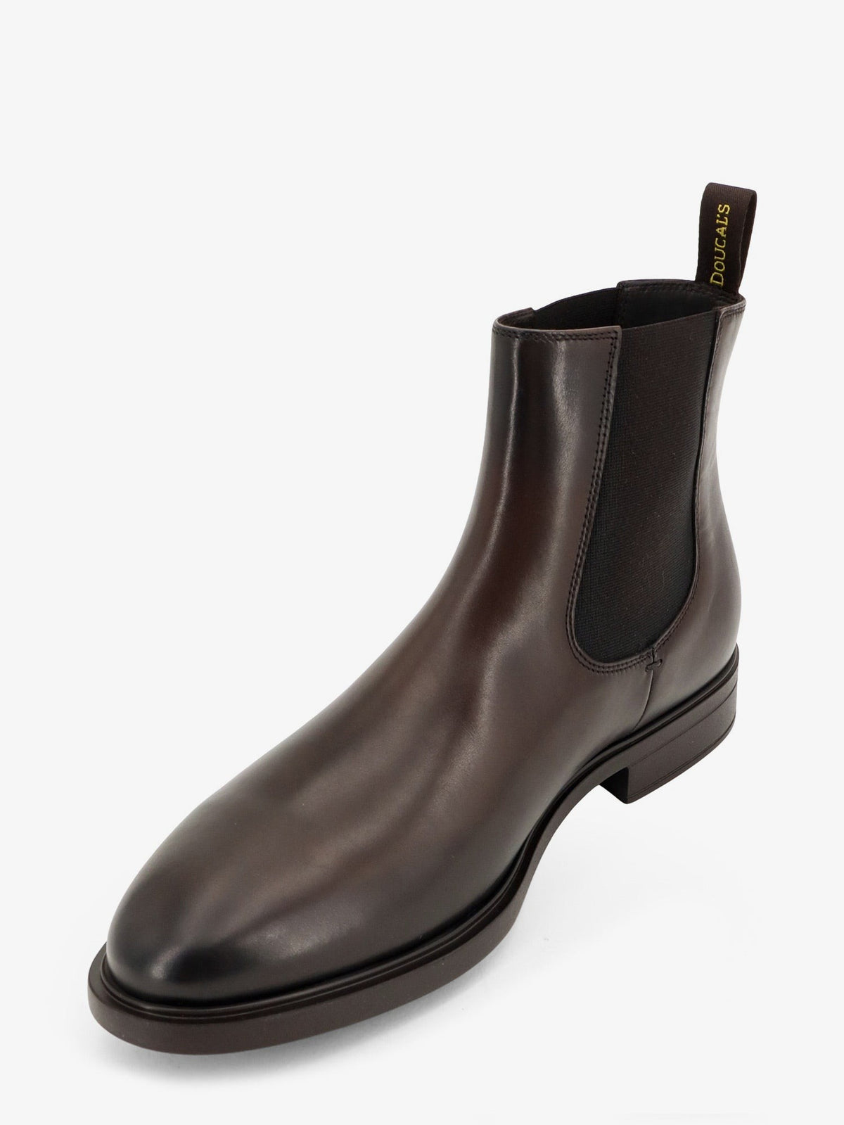 Doucal's Men's Leather Boots Gold
