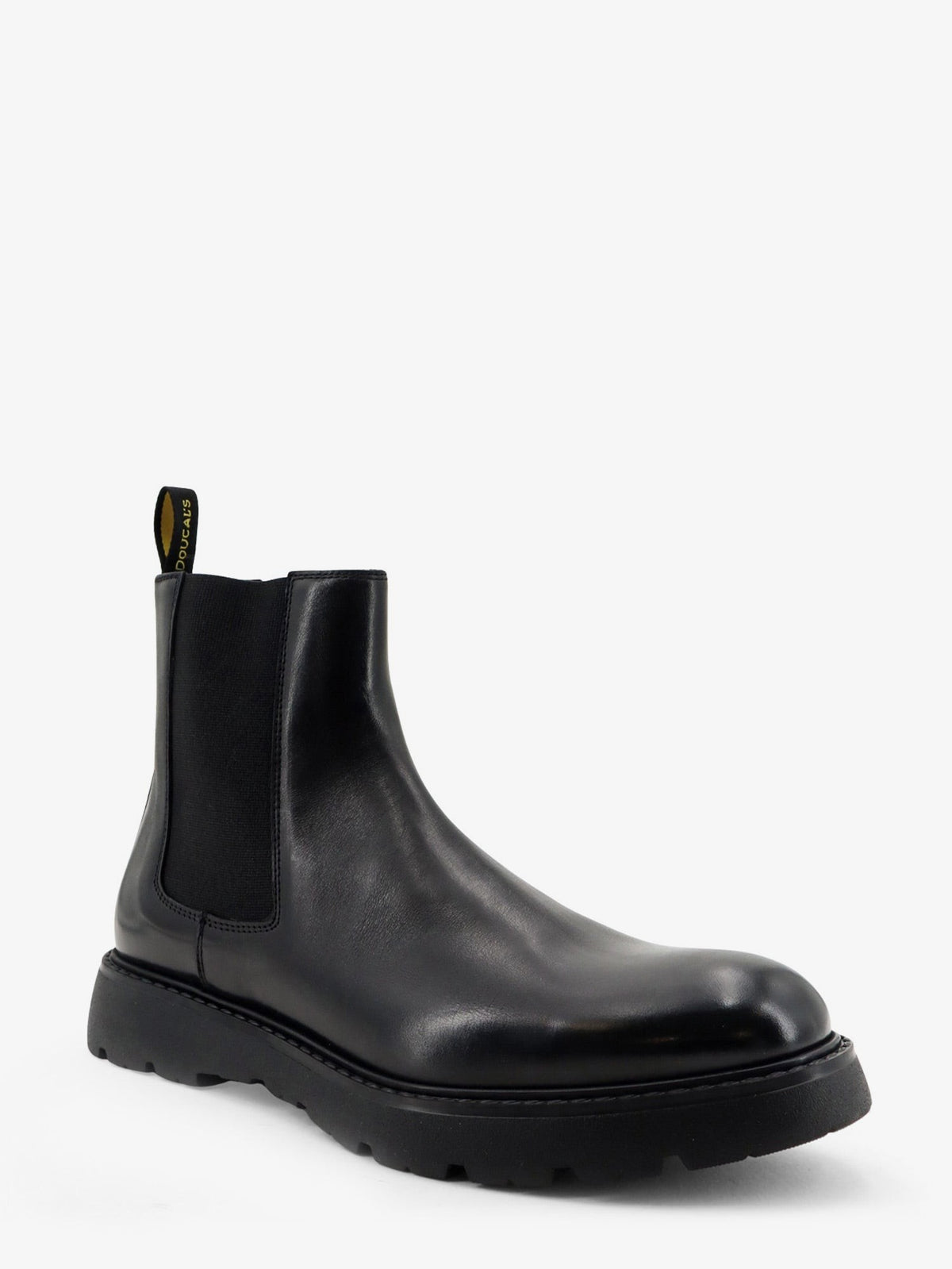 Doucal's Men's Leather Boots Black