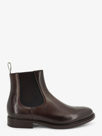 Doucal's Men's Leather Boots Gold