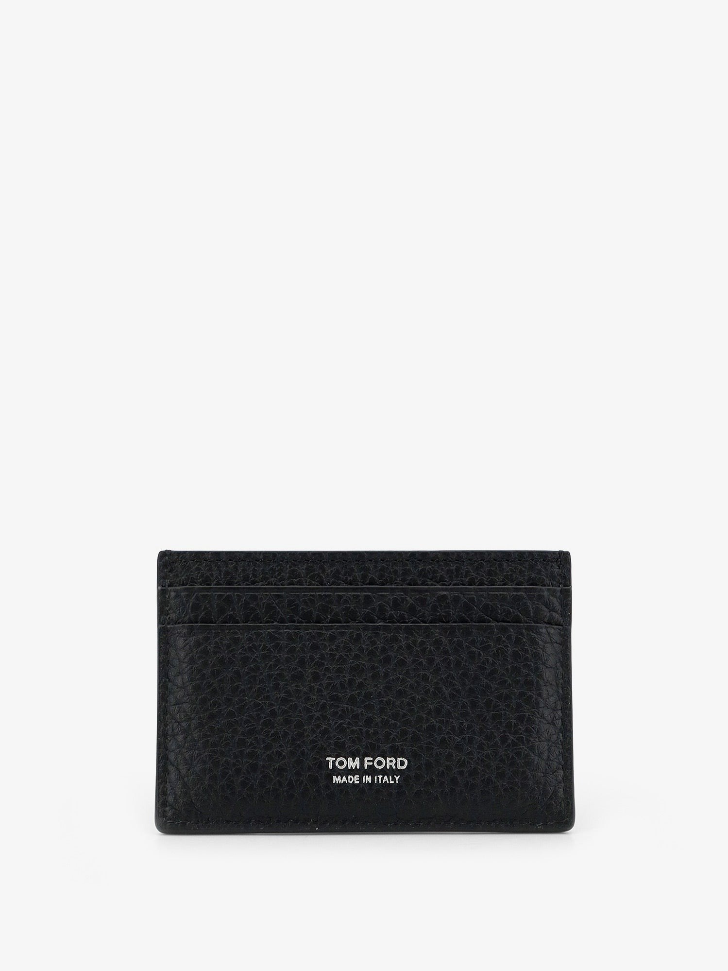 Tom Ford Men's Leather Card Holder Black