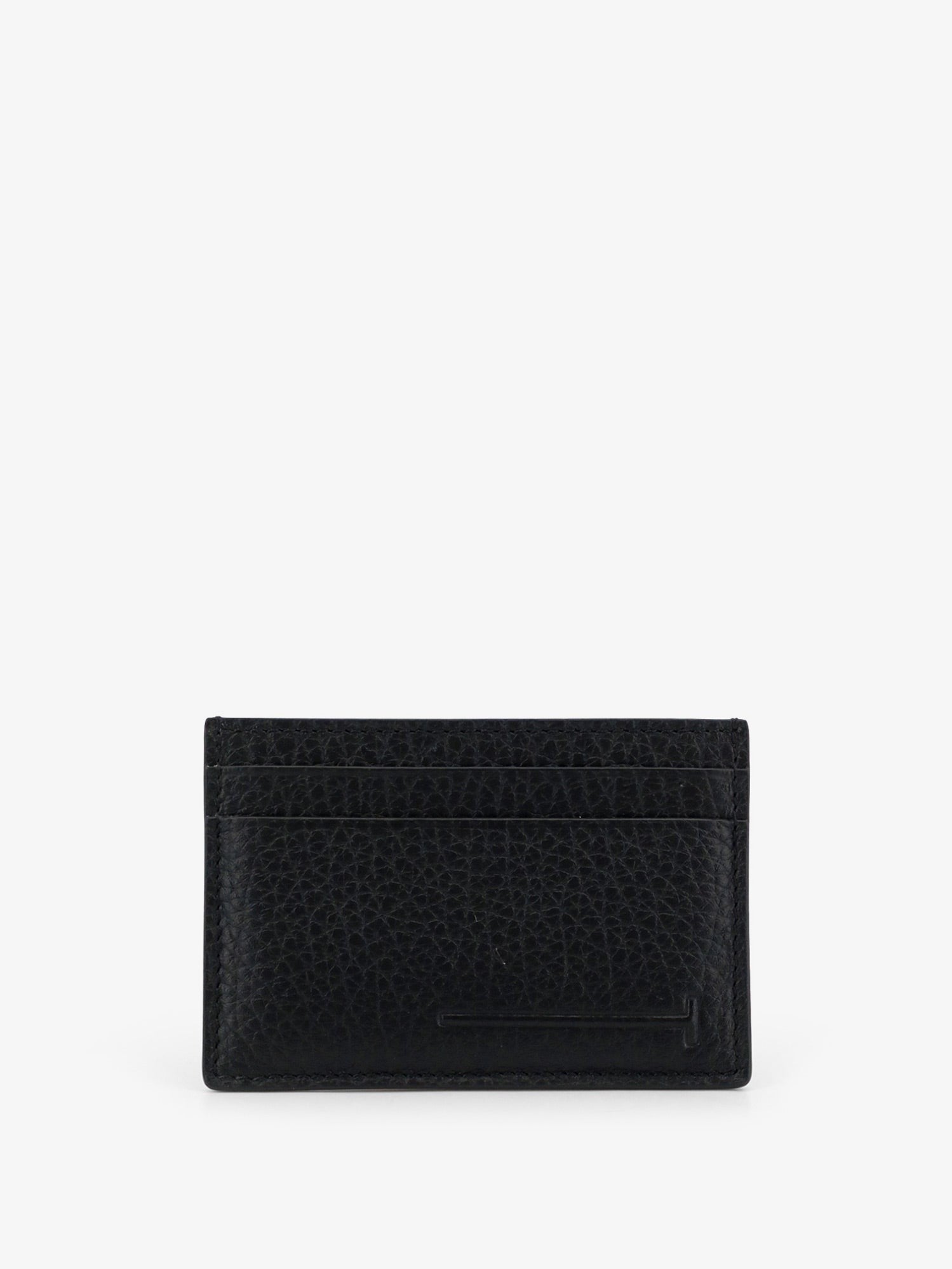Tom Ford Men's Leather Card Holder Black