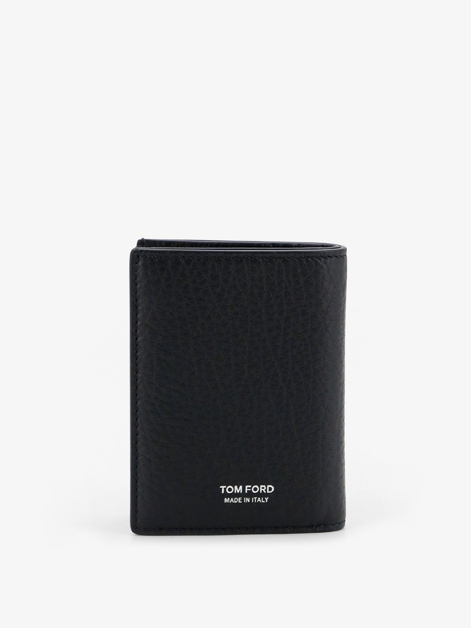 Tom Ford Men's Leather Card Holder Black