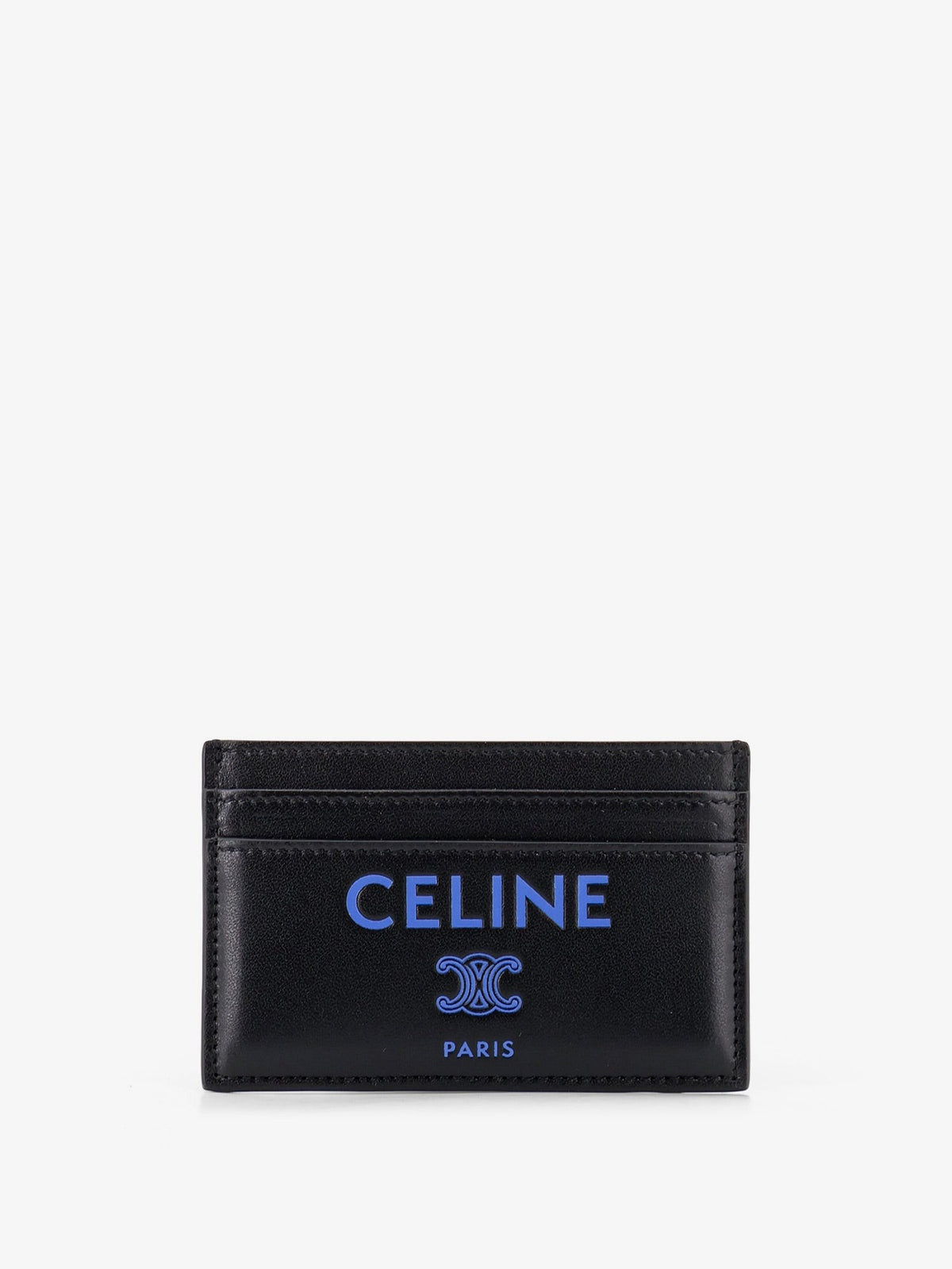 Celine Men's Leather Card Holder Black
