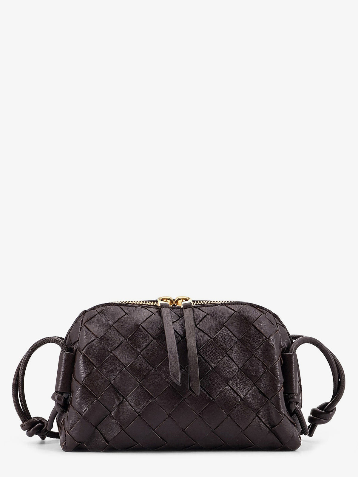 Bottega Veneta Women's Leather Clutch Brown
