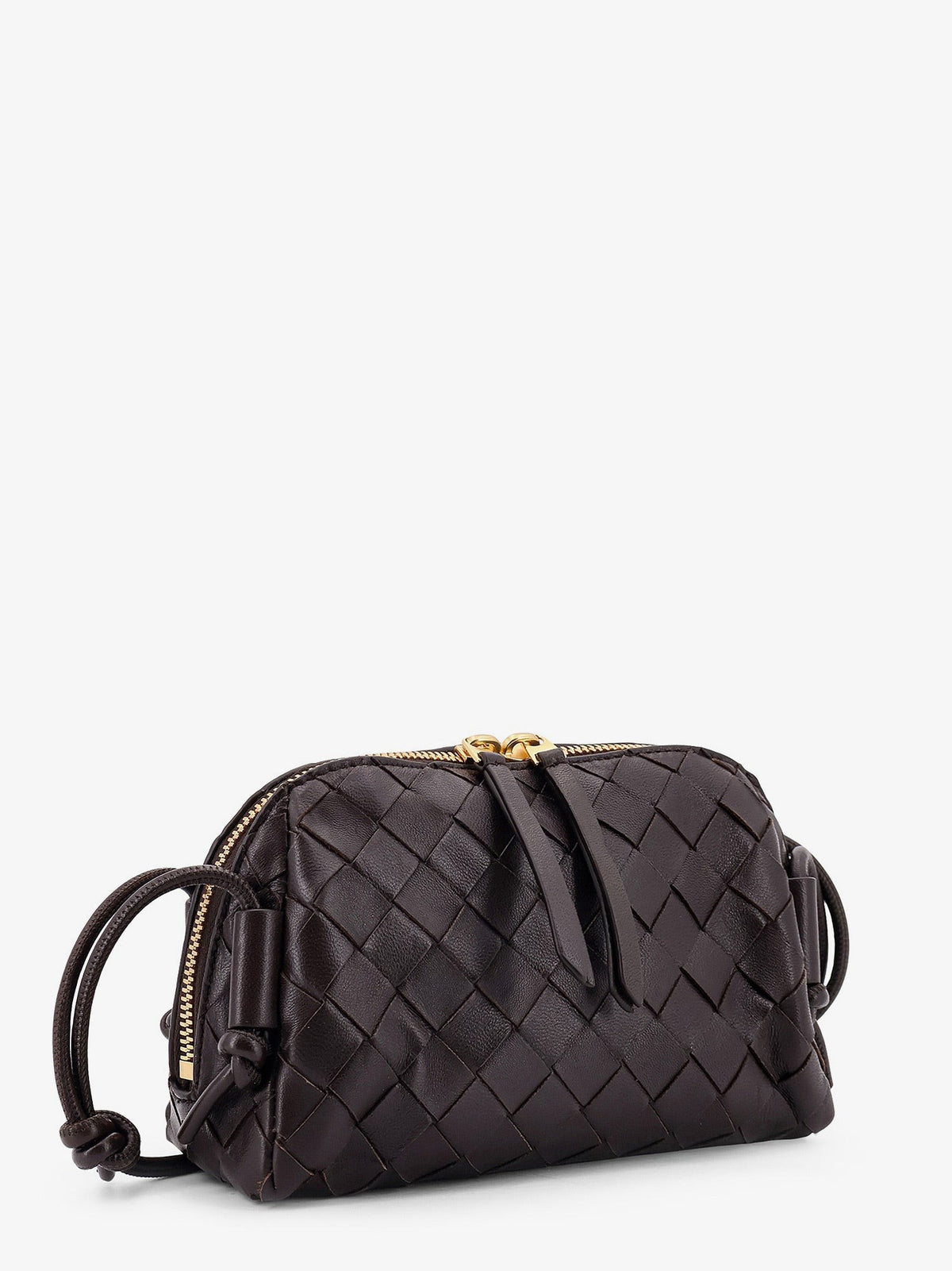 Bottega Veneta Women's Leather Clutch Brown
