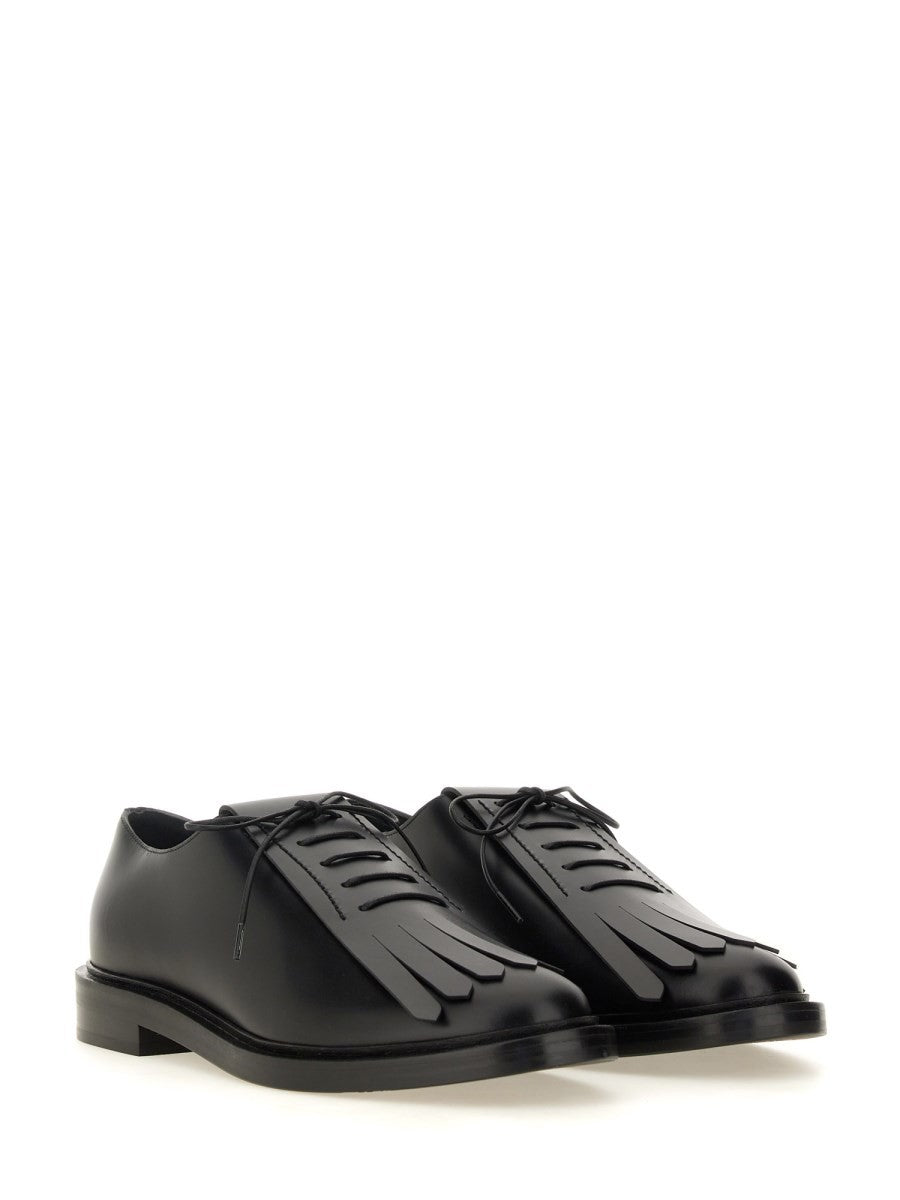 Max Mara Women's Leather Derby Black