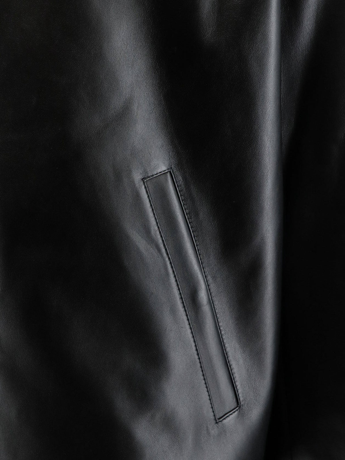 Loewe Men's Leather Jacket Black, view 3