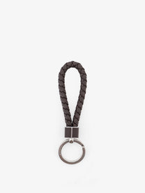 Bottega Veneta Men's Leather Keychain Brown
