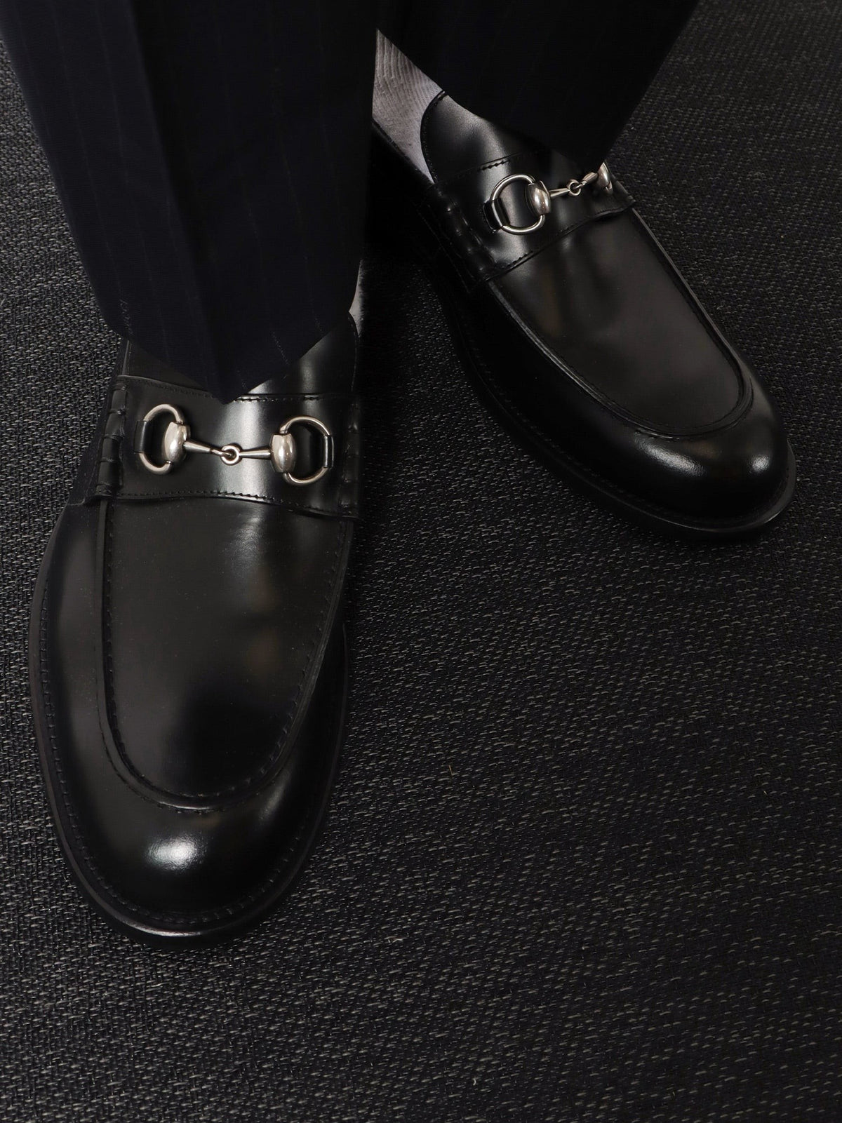 Gucci Men's Leather Loafer Black